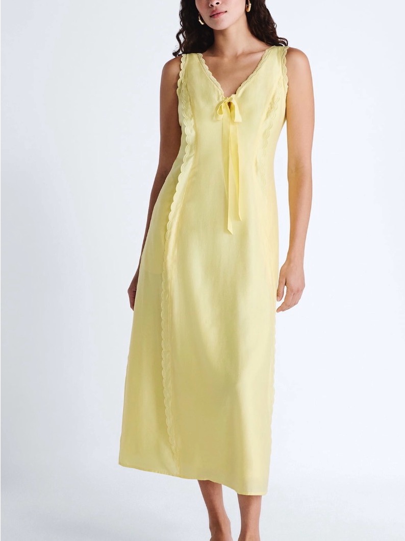 Scoop Women’s Keyhole Maxi Dress